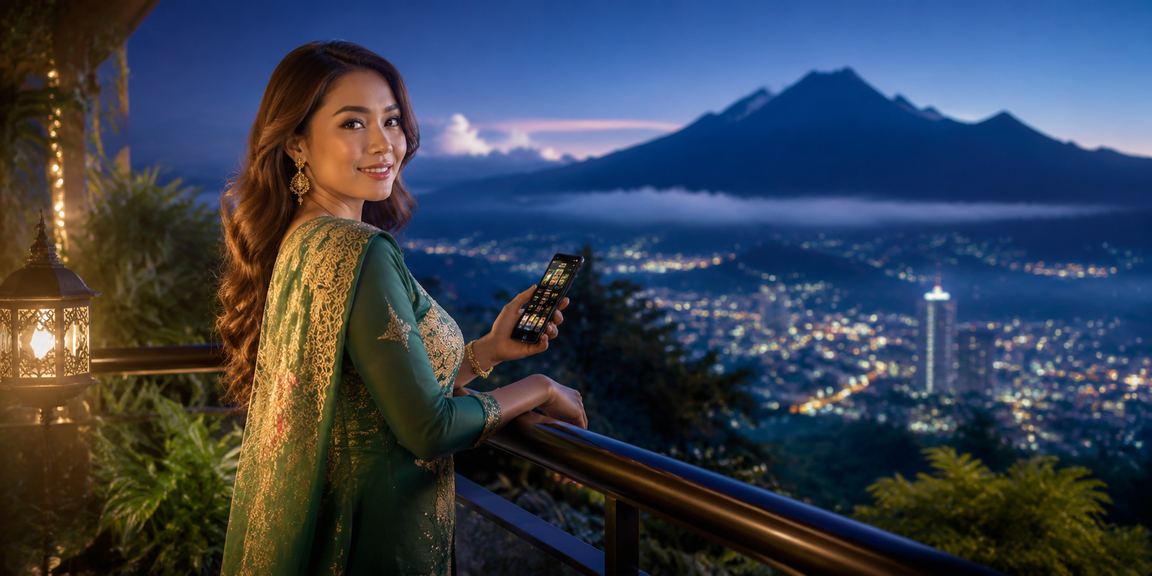 Suasana permainan kasino bertemakan Hari Raya di Sabah Malaysia